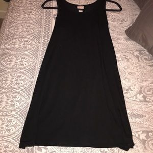 Black tank top Target shift dress